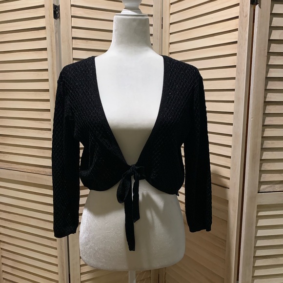 Sparkle shrug sweater - Picture 1 of 5